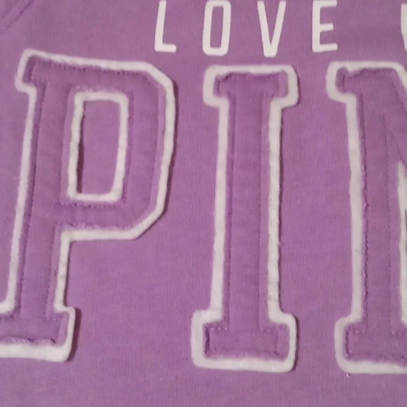Victoria's Secret Pink Lavender Hoodie - Picture 7 of 8